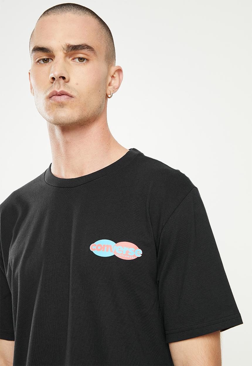 Converse - Fabricated nature tee - black