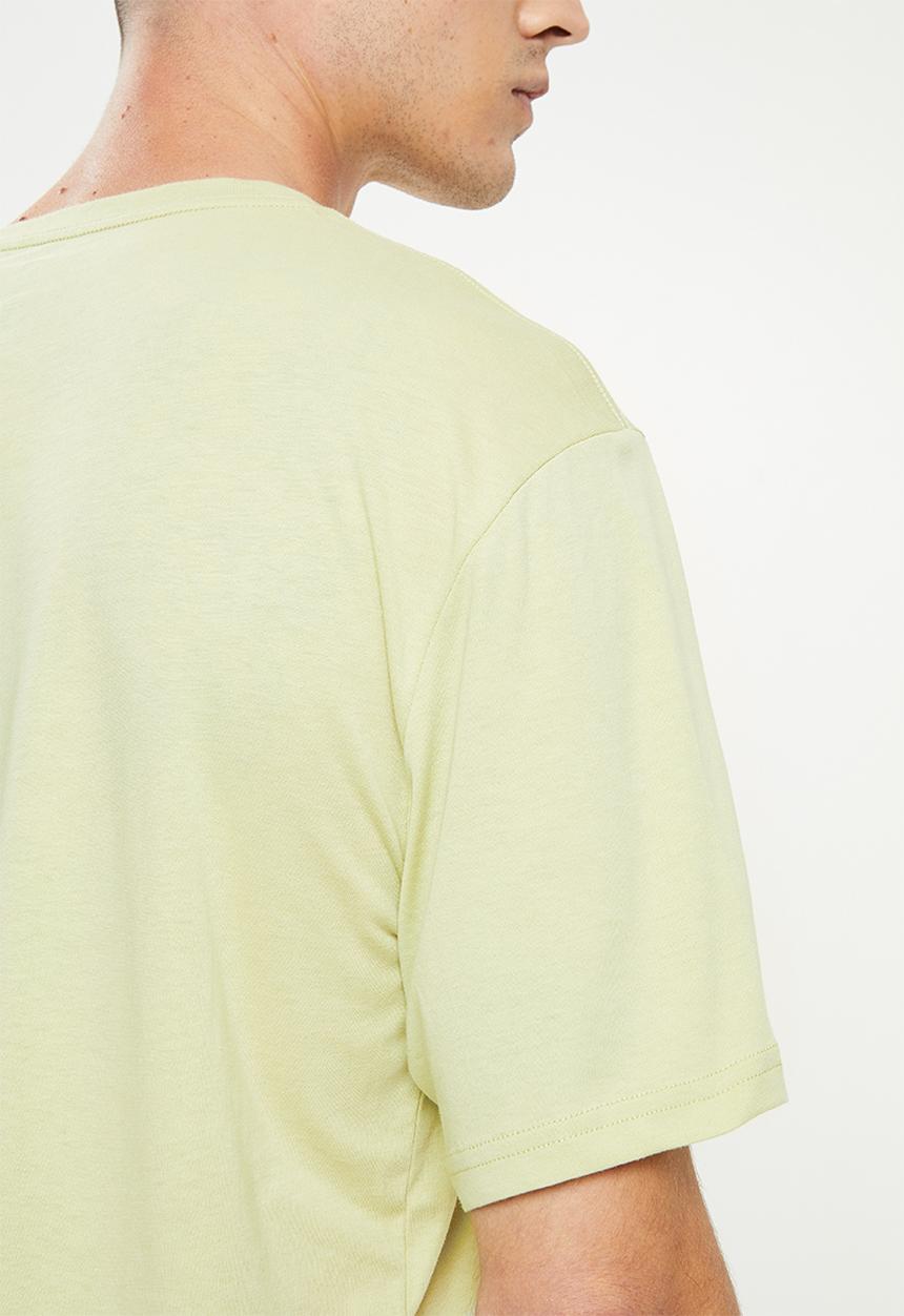 Converse - Scripted logo boost tee - olive