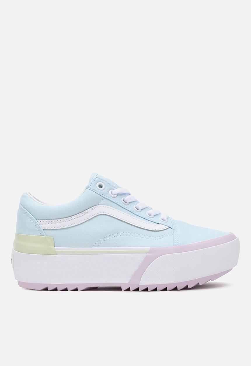 Vans - Ua old skool stacked - (pastel) multi/true white