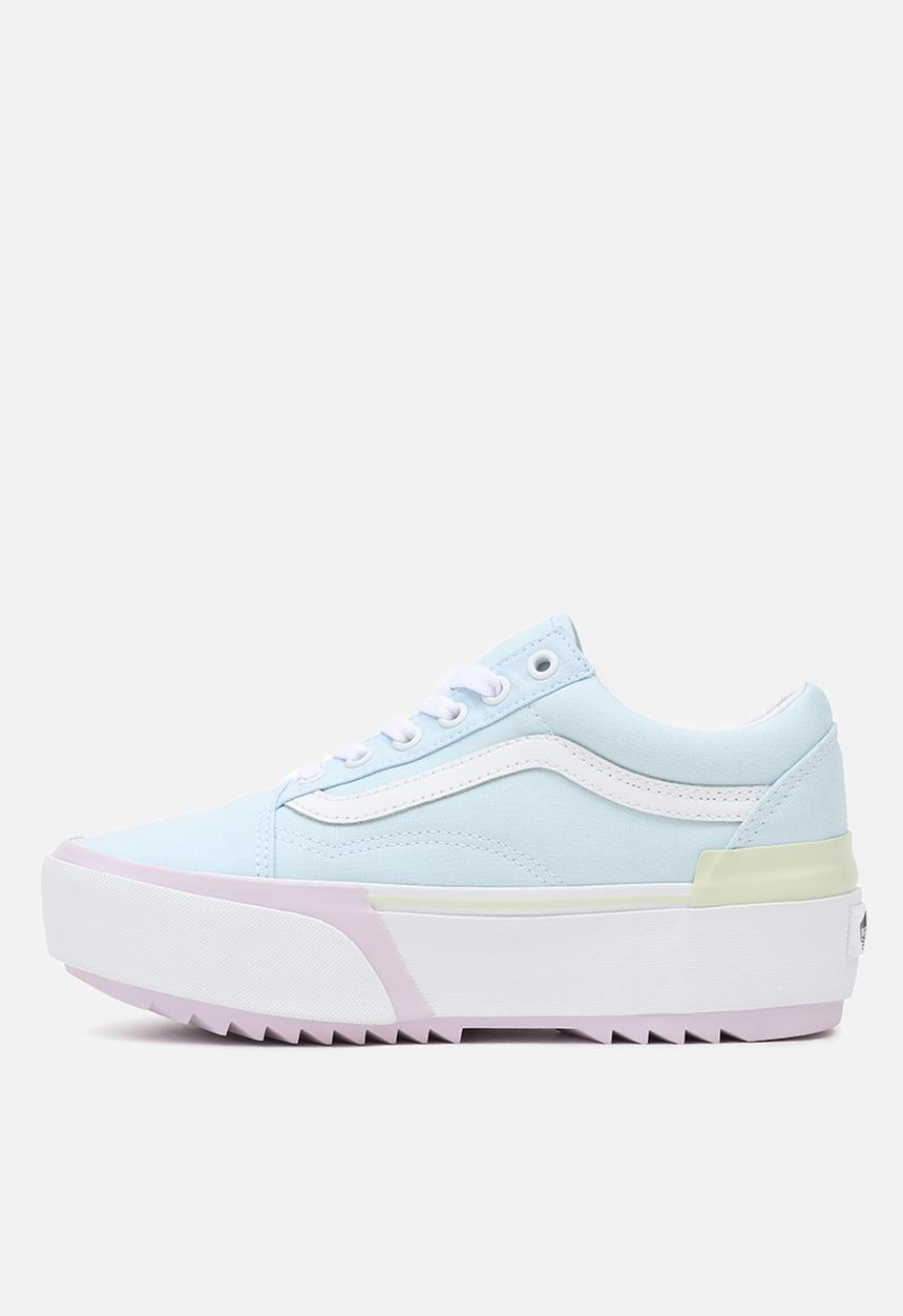 Vans - Ua old skool stacked - (pastel) multi/true white