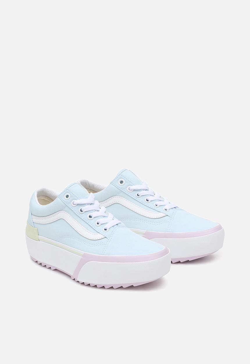 Vans - Ua old skool stacked - (pastel) multi/true white