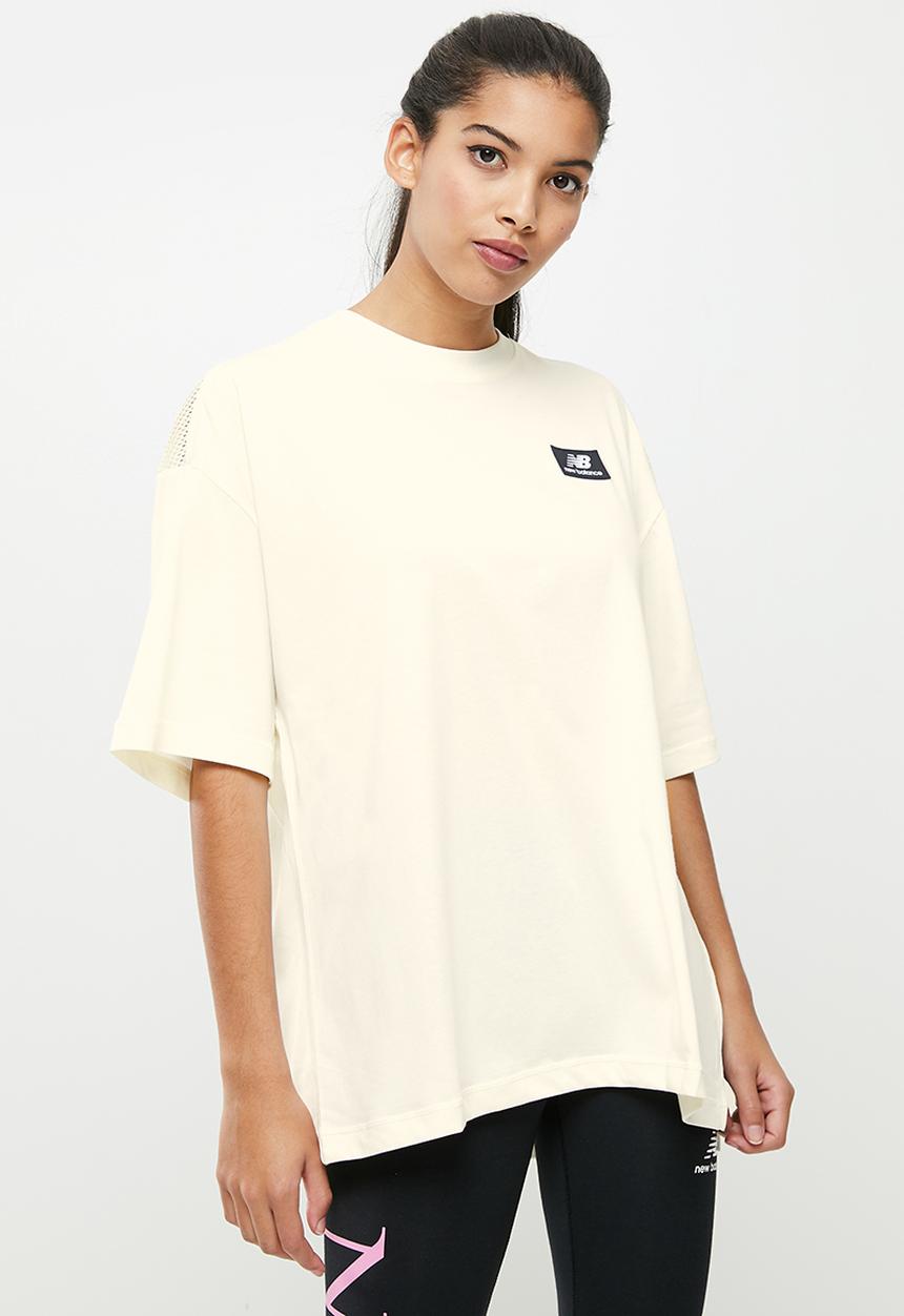 New Balance  - Nb all terrain tee - white