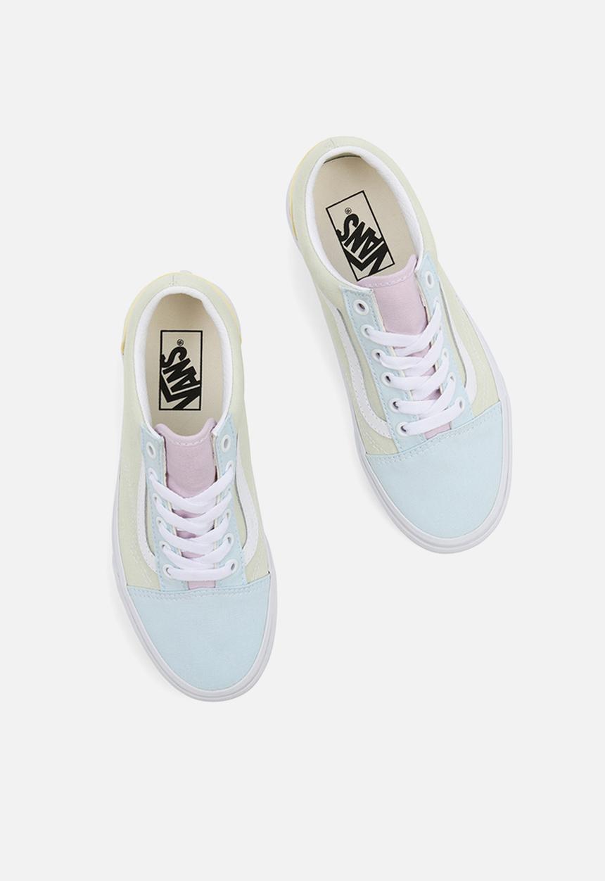 Vans - Ua old skool - (pastel block) multi/true white
