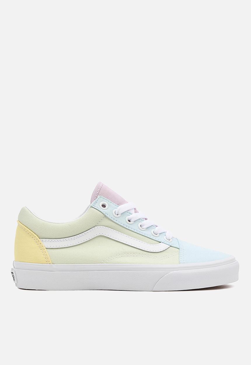 Vans - Ua old skool - (pastel block) multi/true white