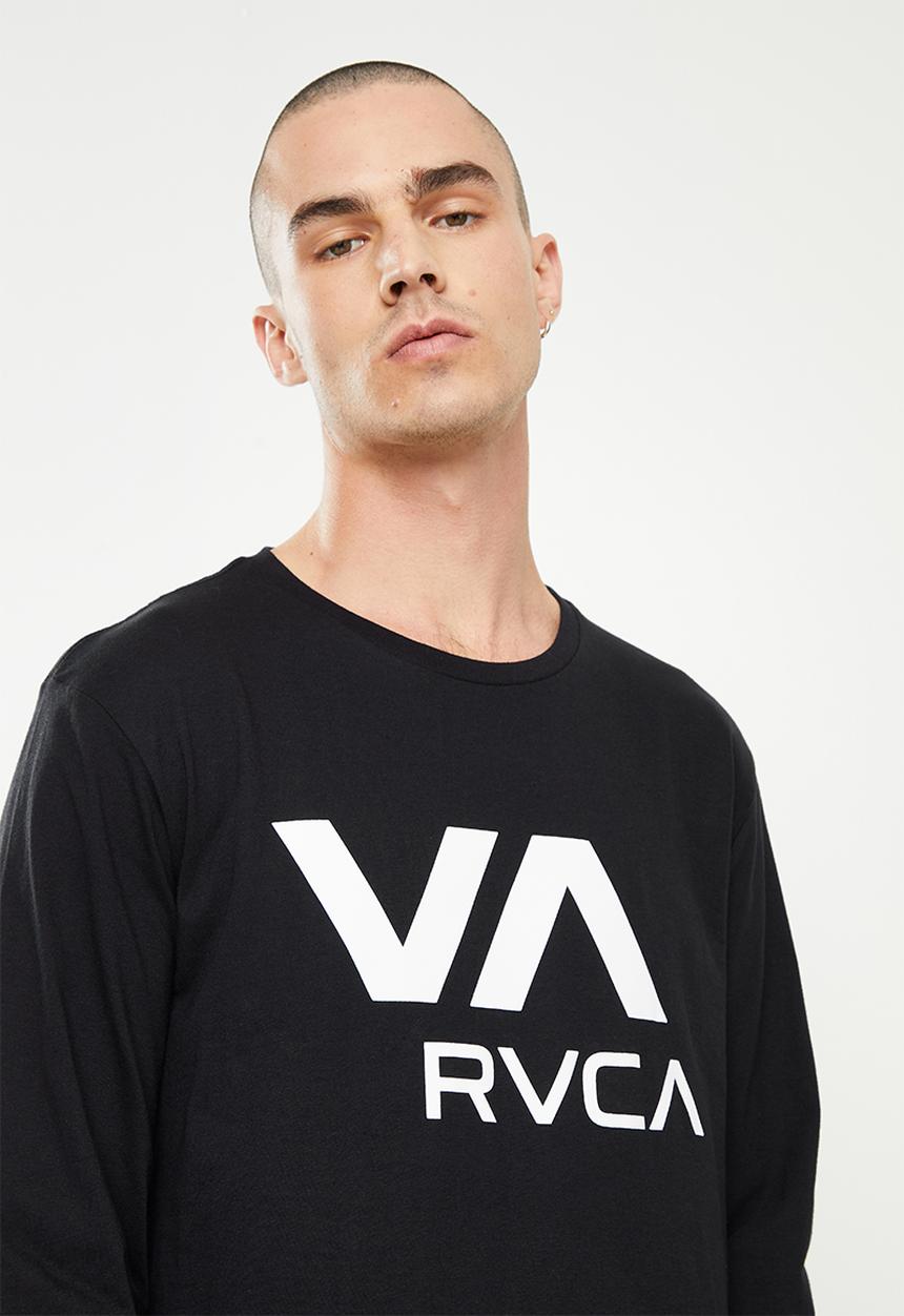 RVCA - VA RVCA long sleeve Tee  - Black