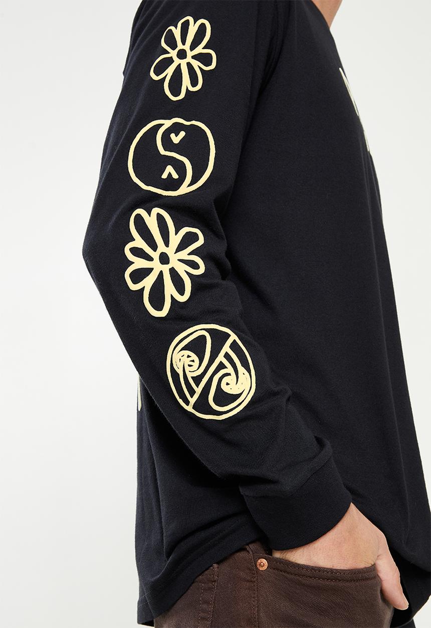 RVCA - Hi dez long sleeve - black