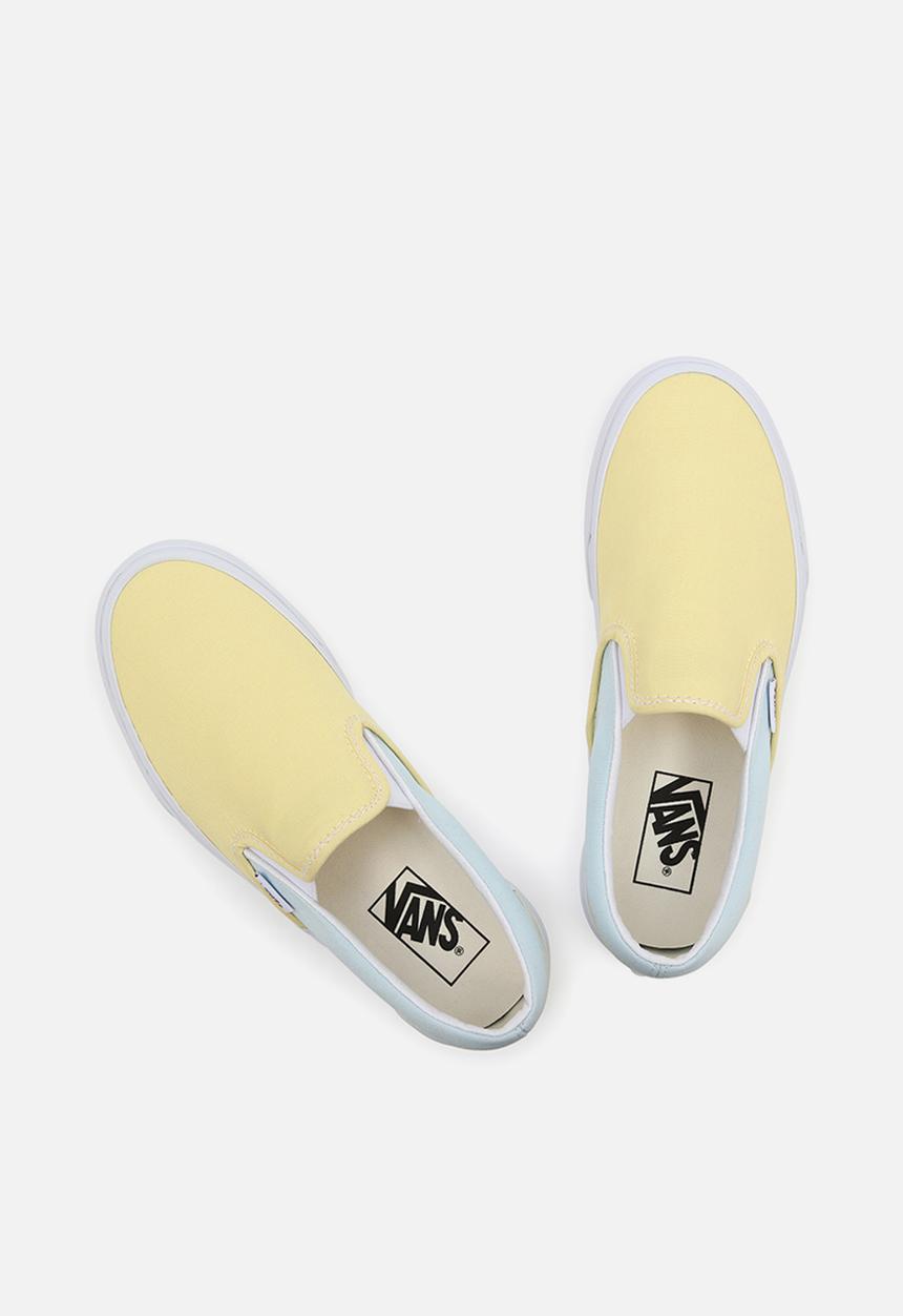 Vans - Ua classic slip-on - (pastel block) multi/true white