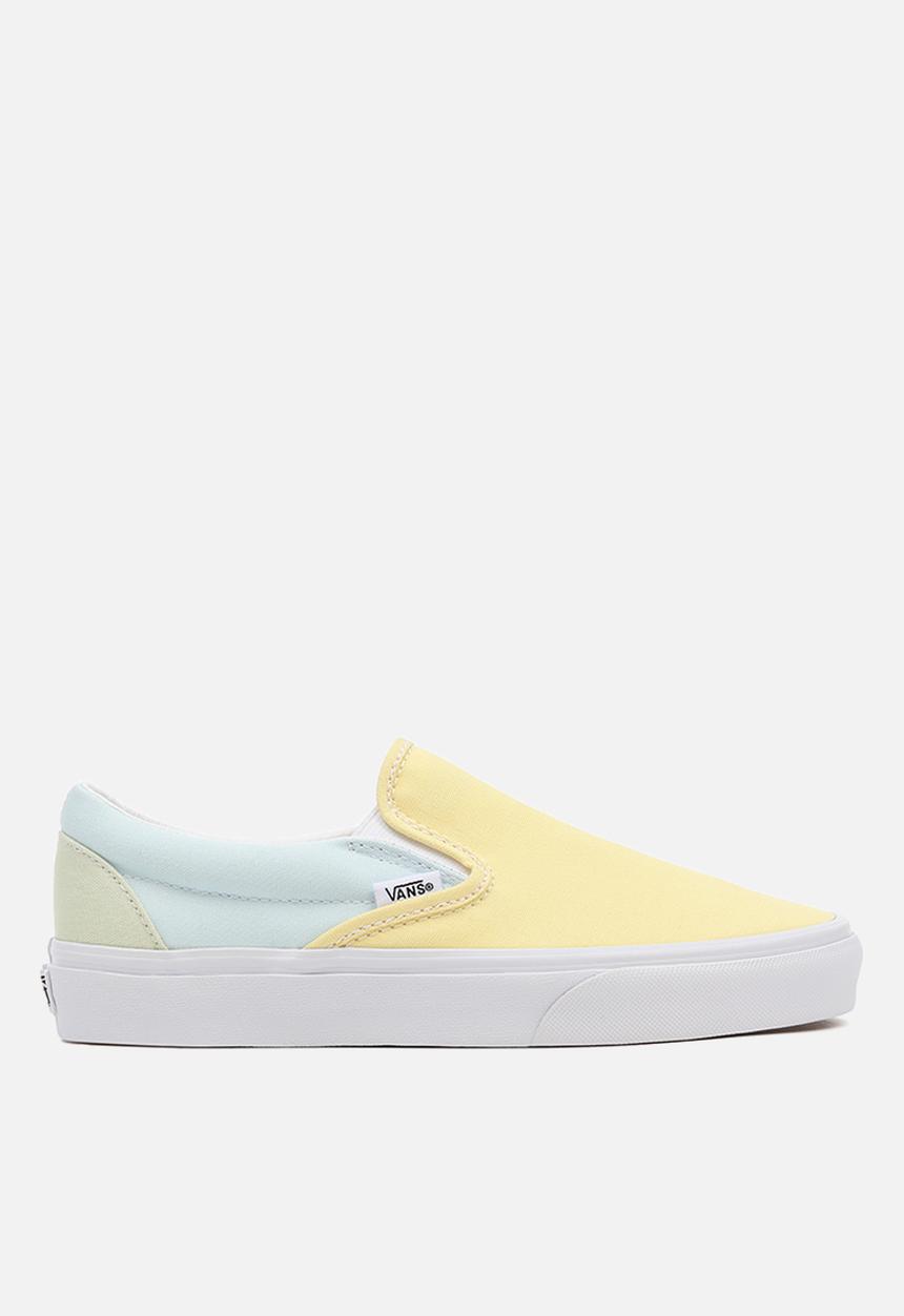 Vans - Ua classic slip-on - (pastel block) multi/true white