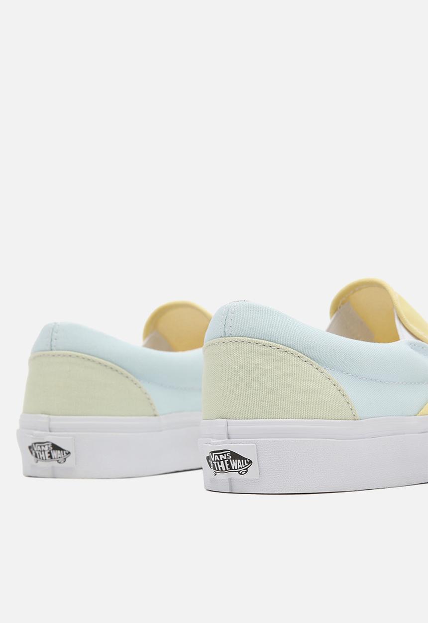 Vans - Ua classic slip-on - (pastel block) multi/true white