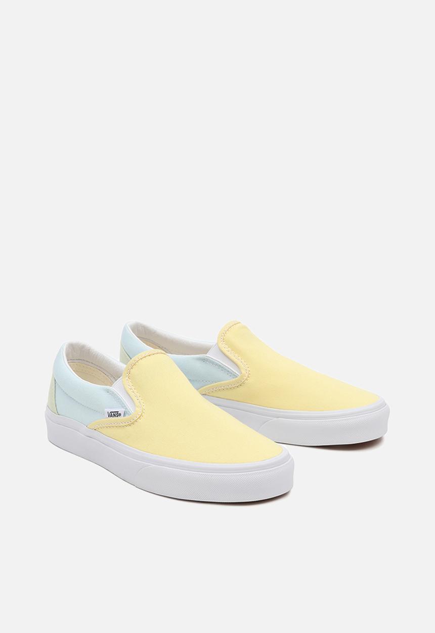 Vans - Ua classic slip-on - (pastel block) multi/true white