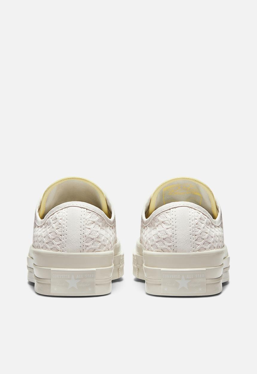 Converse - Chuck 70 summer jacquard ox - pale putty/lemon drop/pale putty 
