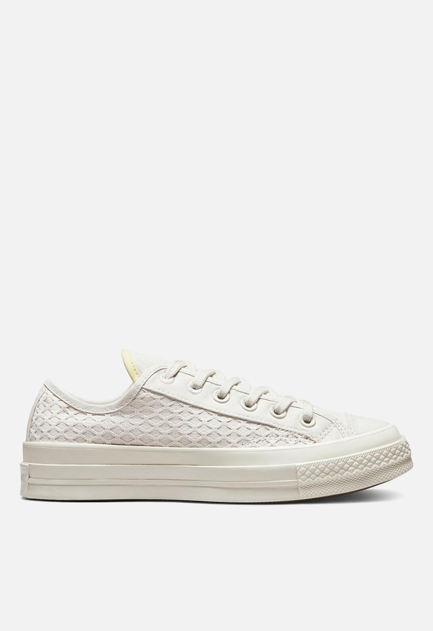 Converse - Chuck 70 summer jacquard ox - pale putty/lemon drop/pale putty 