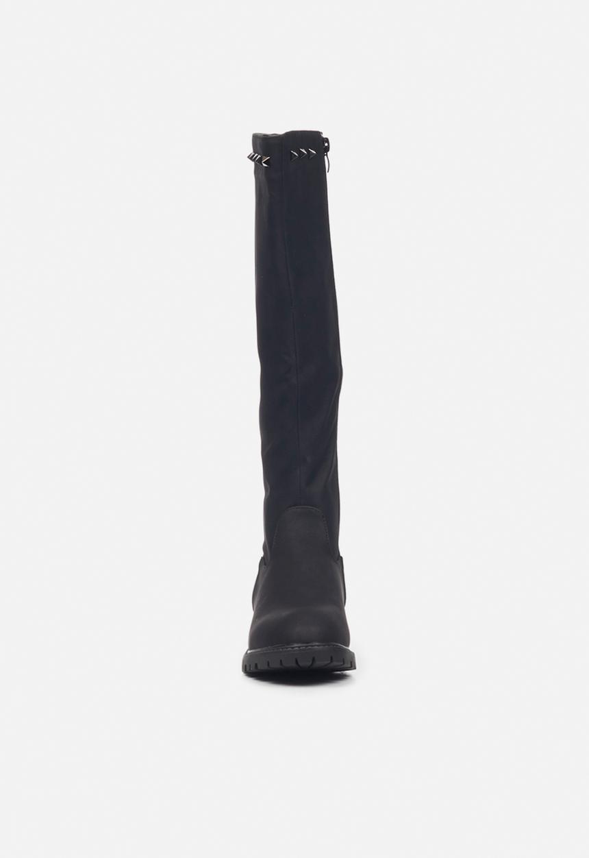 Miss Black - Rocca1 riding boot - black