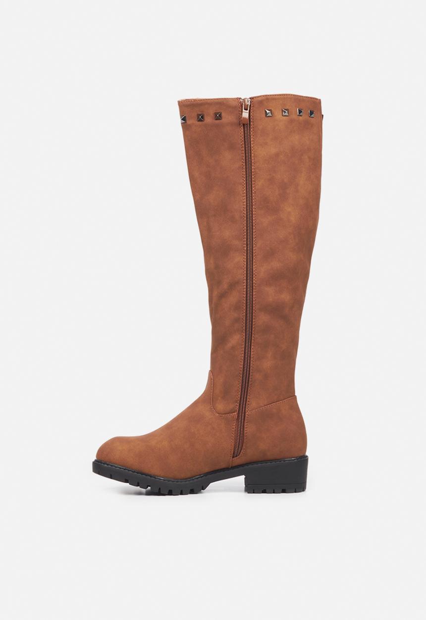 Miss Black - Rocca1 riding boot - brown