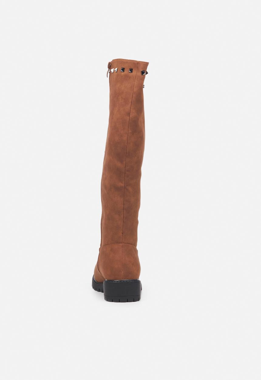 Miss Black - Rocca1 riding boot - brown