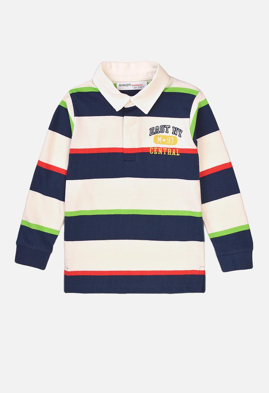 MINOTI - Striped rugby shirt - multi