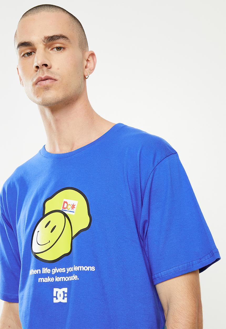 DC - Sour Times SS Skate Tee - Blue