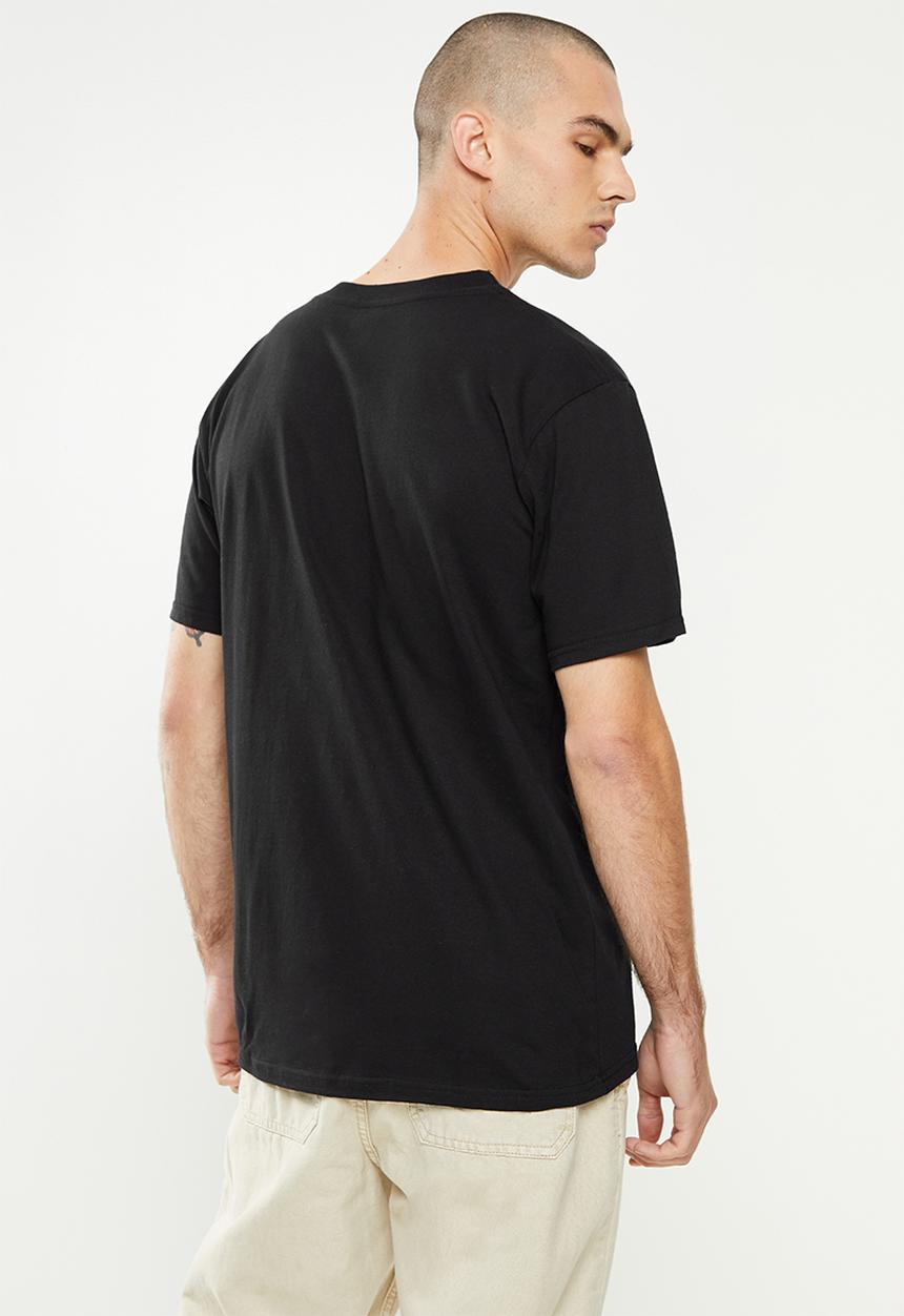DC - Dc square star fill short sleeve - black