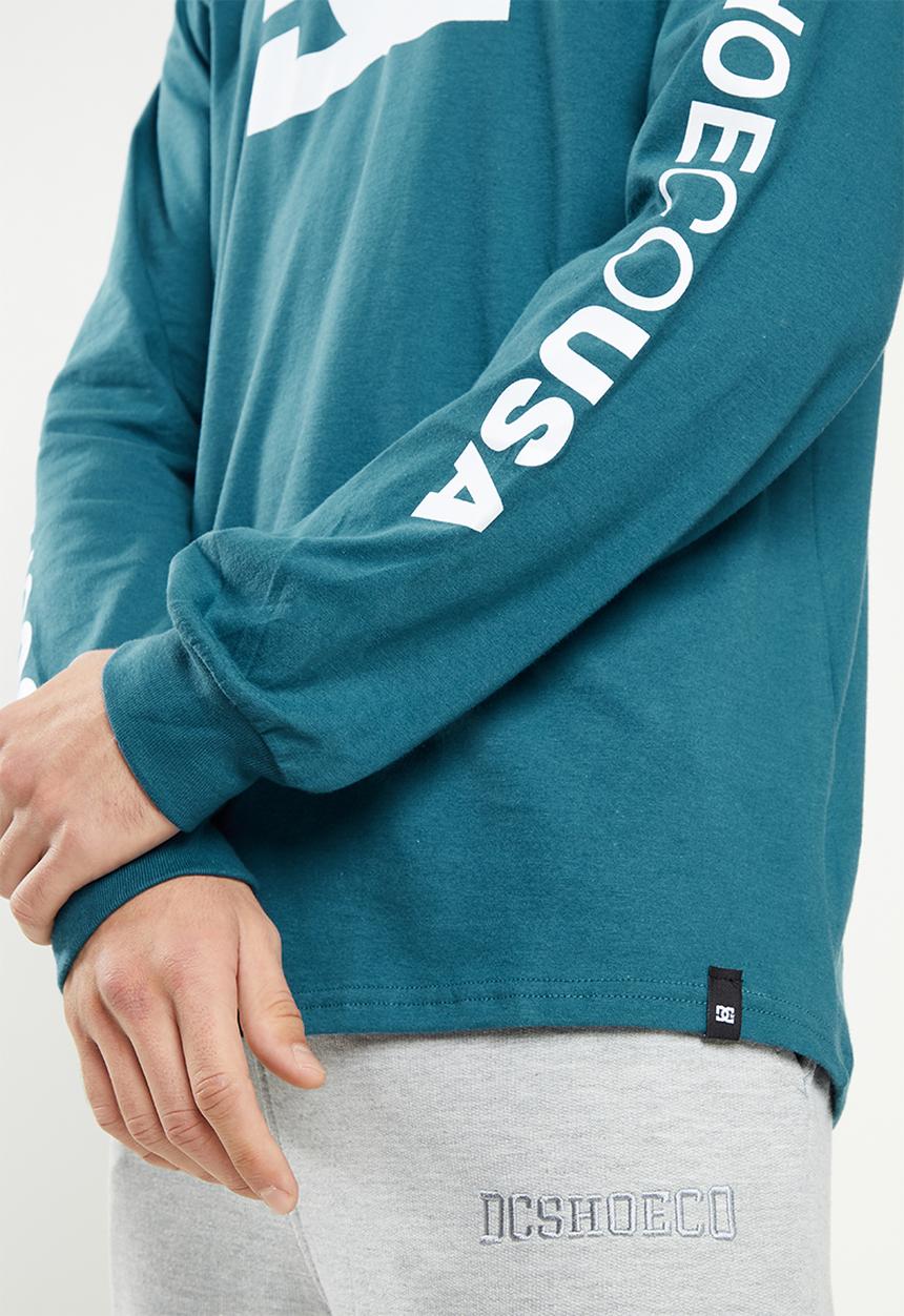 DC - Dc star long sleeve - blue 