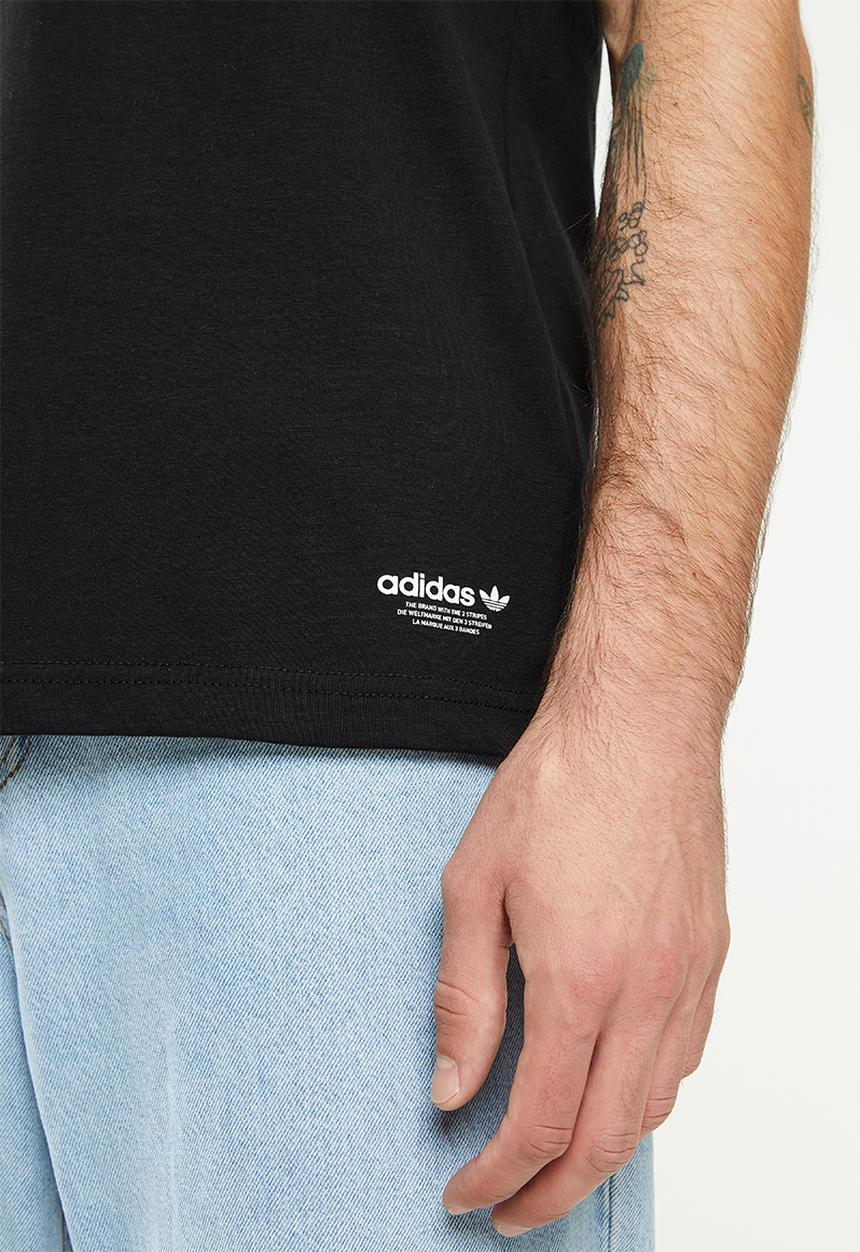 adidas Originals - originals yung z t-shirt  - black