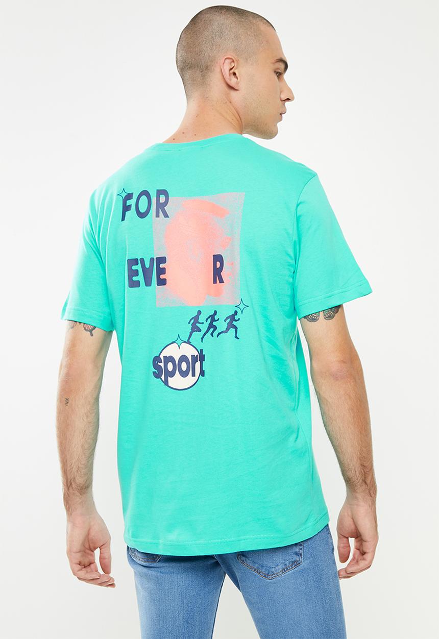 adidas Originals - originals forever sports short sleeve t-shirt - semi mint rush