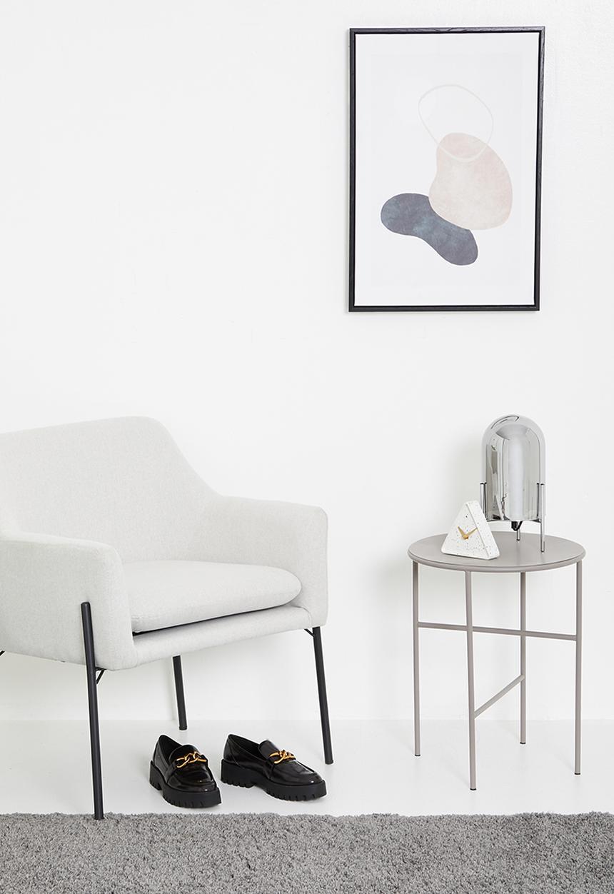 Sixth Floor - Metal side table - grey