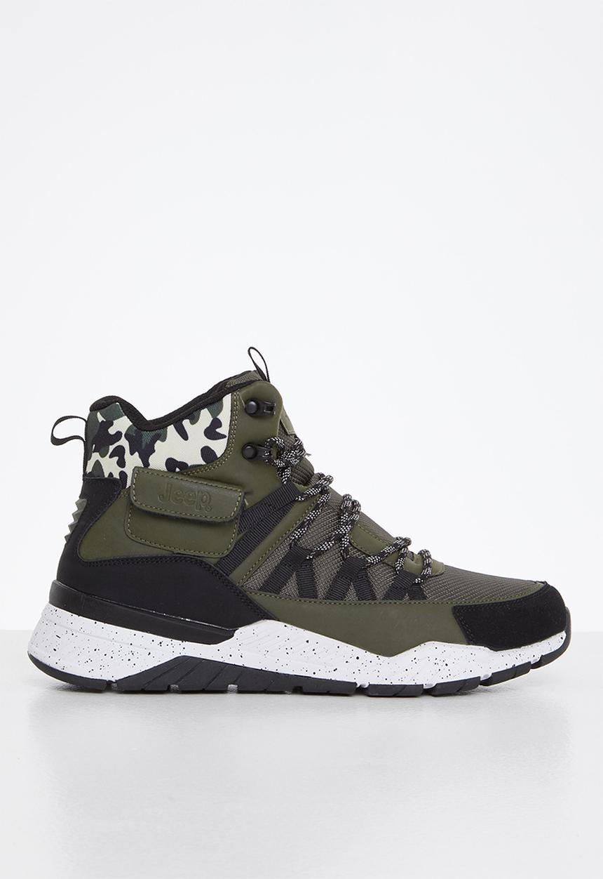 JEEP - One up mid ankle boot - khaki