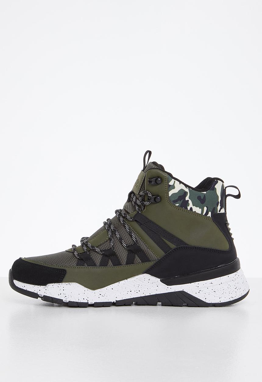 JEEP - One up mid ankle boot - khaki