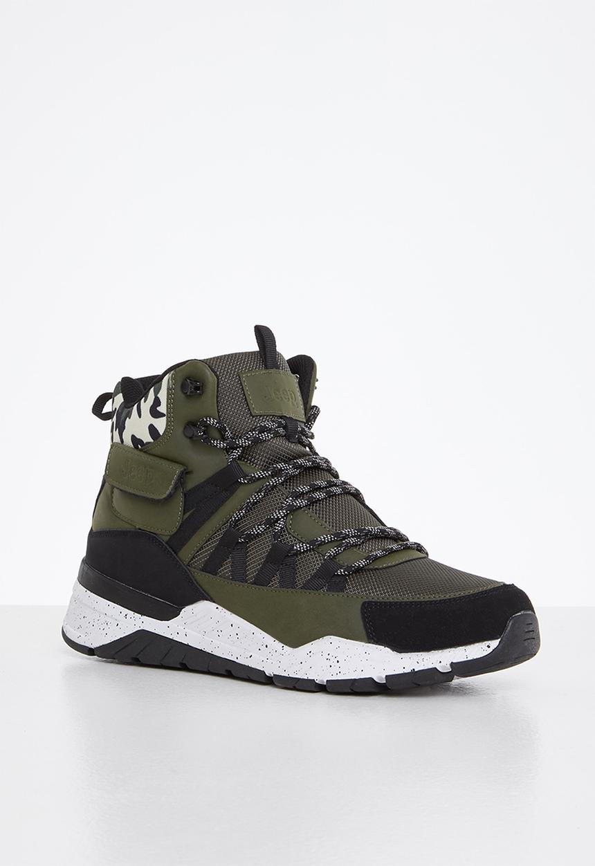 JEEP - One up mid ankle boot - khaki