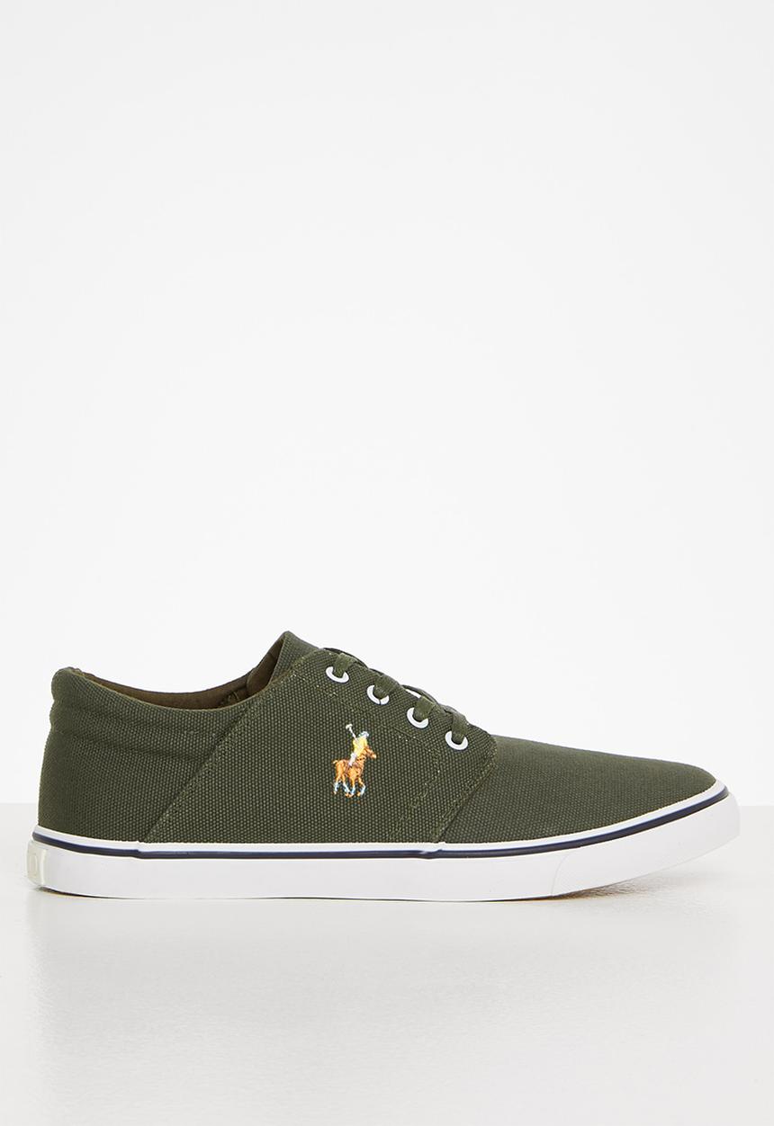 POLO - Classic canvas sneaker - olive