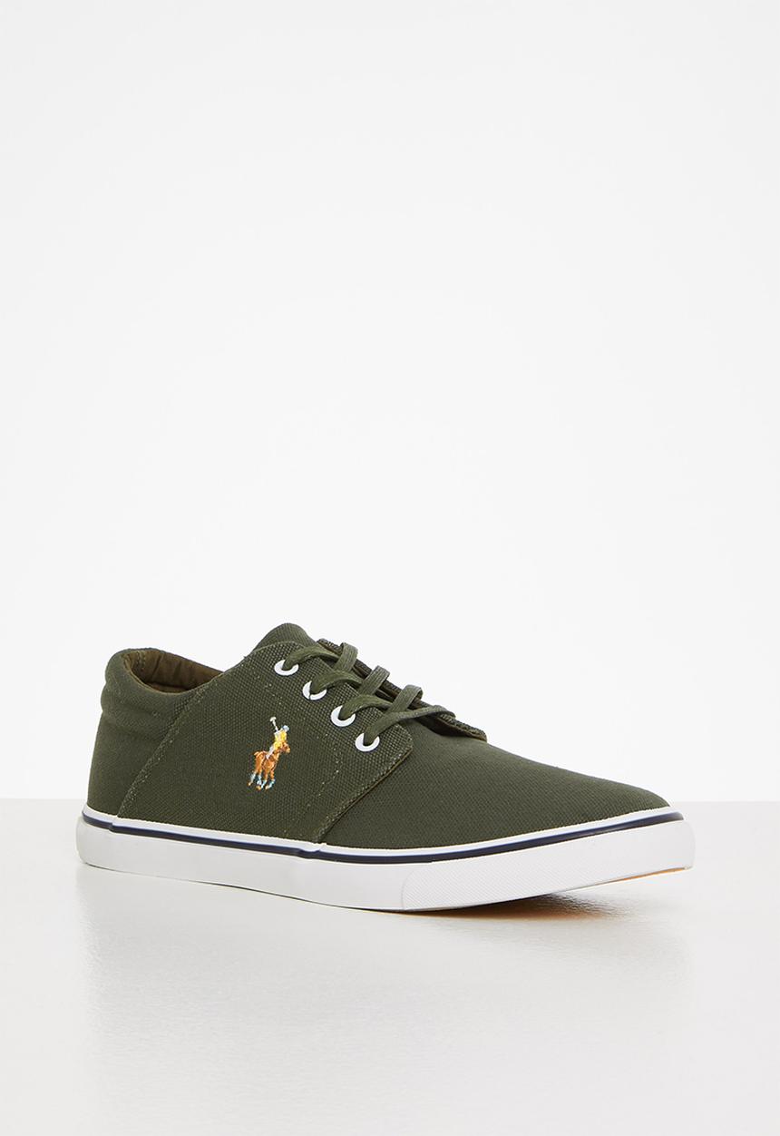 POLO - Classic canvas sneaker - olive
