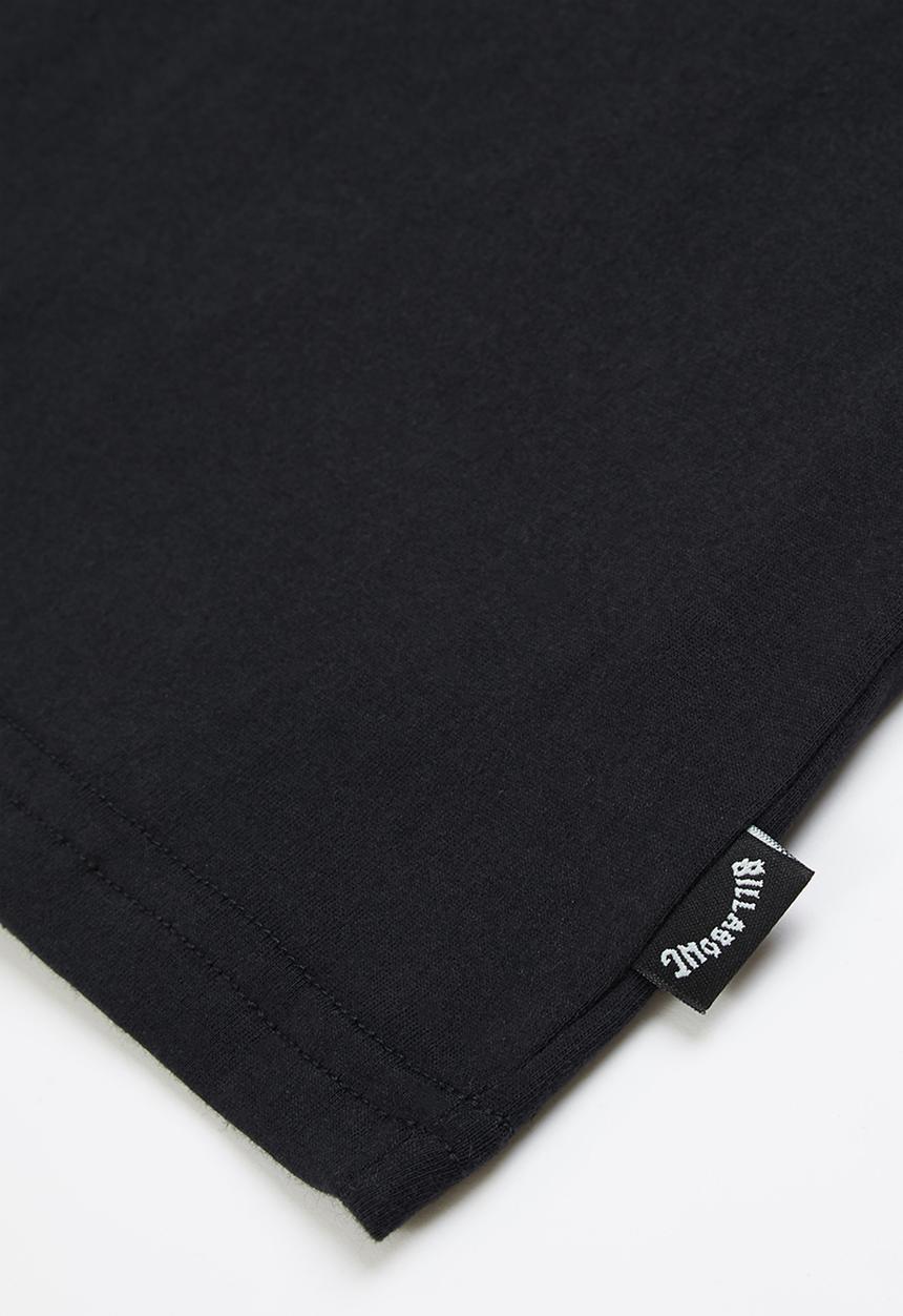 Billabong  - Crayon wave short sleeve - black
