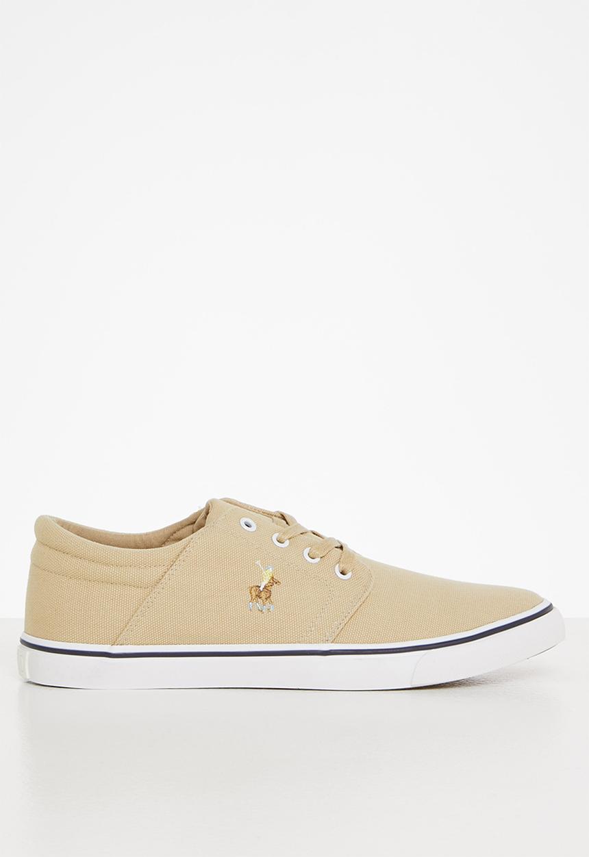 POLO - Classic canvas sneaker - stone