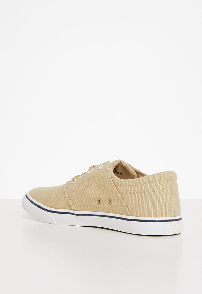 POLO - Classic canvas sneaker - stone
