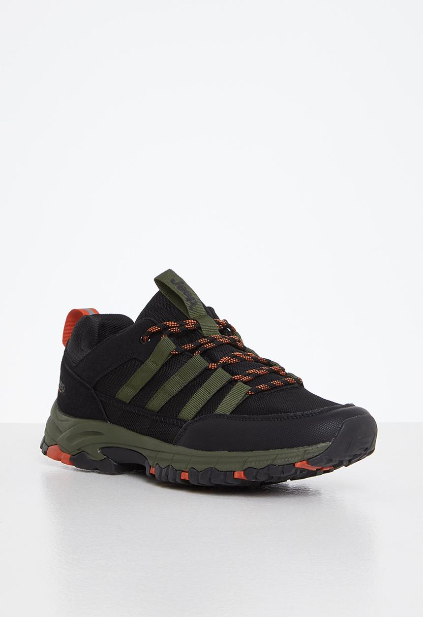 JEEP - Tech walking sneaker - black & olive
