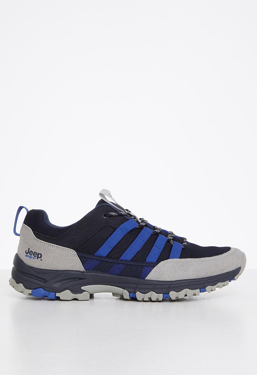 JEEP - Tech walking sneaker - navy & grey