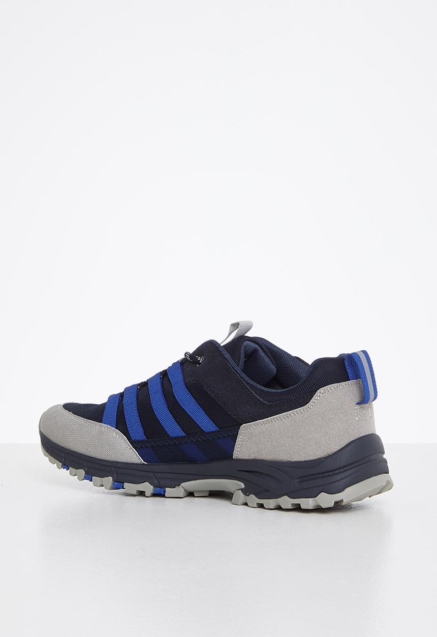 JEEP - Tech walking sneaker - navy & grey
