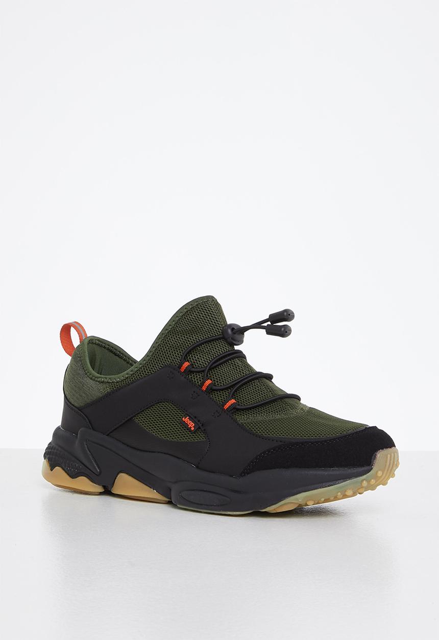 JEEP - Basic running shoes - khaki
