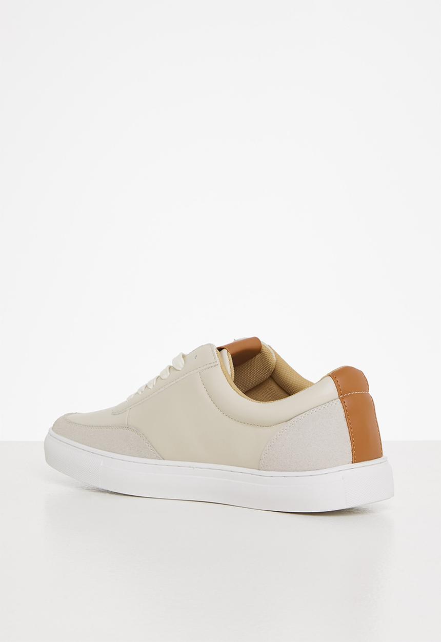 POLO - Contrast sneaker - stone