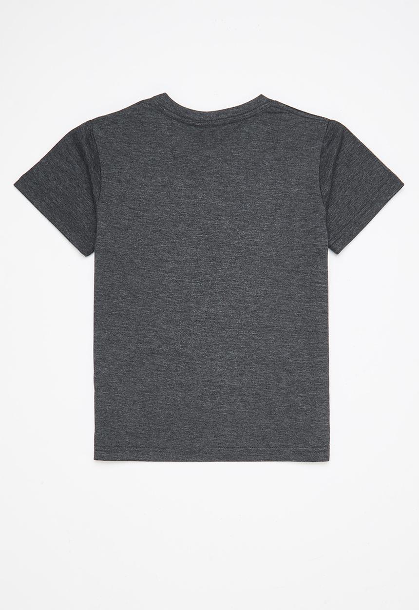 Holmes Bro's - Boys rhino t - charcoal melange