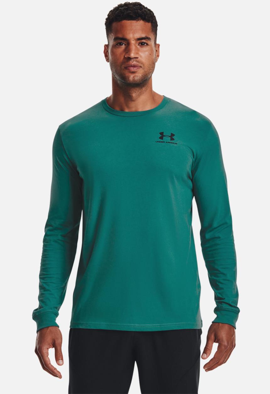 Under Armour - UA Sportstyle Left Chest Long Sleeve Tee - Cerulean