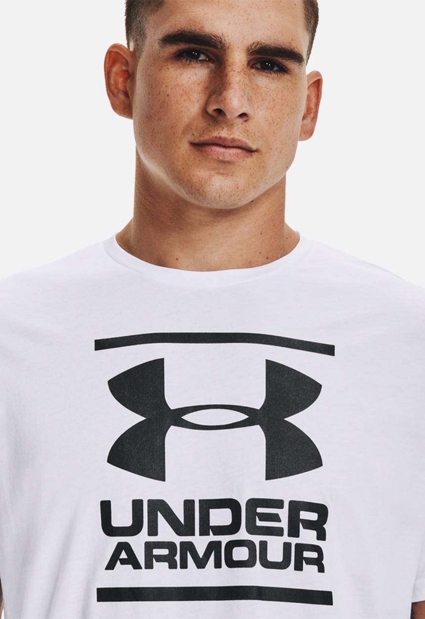 Under Armour - UA GL Foundation Short Sleeve T-Shirt - White/Blk