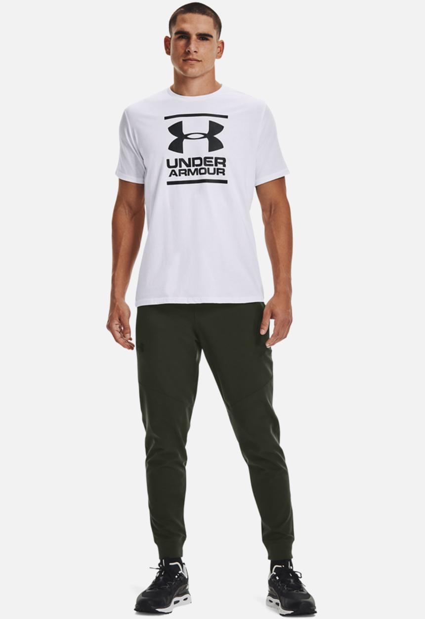 Under Armour - UA GL Foundation Short Sleeve T-Shirt - White/Blk