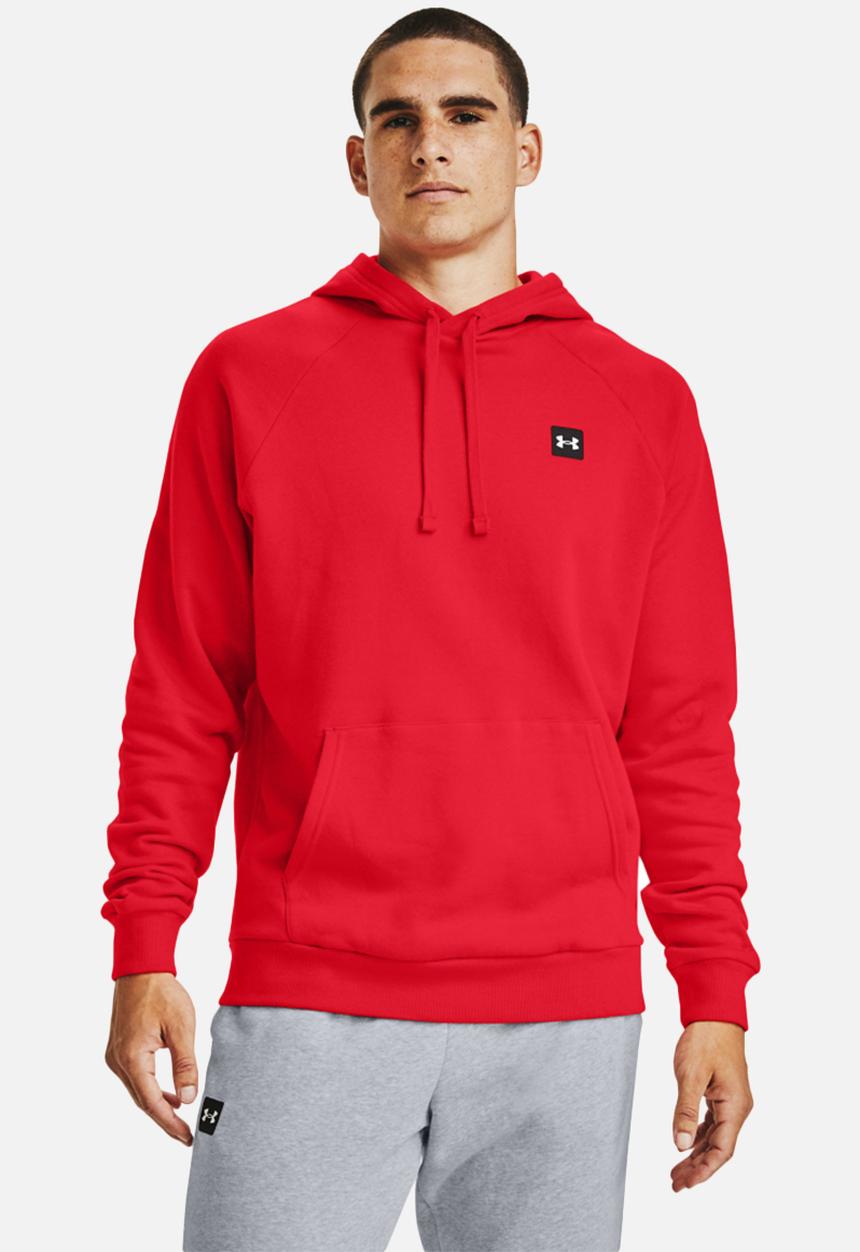 Under Armour - UA Rival Fleece Hoodie - Red