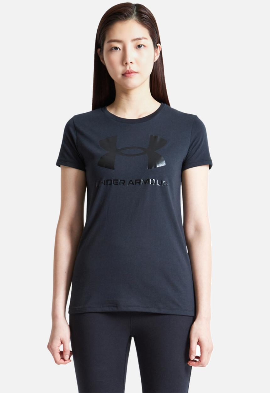 Under Armour - Live sportstyle graphic short sleeve - black