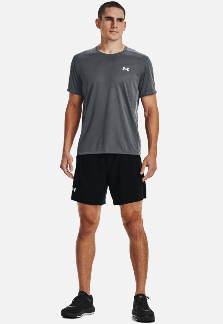 Under Armour -  UA Speed Stride 2.0 T-Shirt- Pitch Grey & reflective