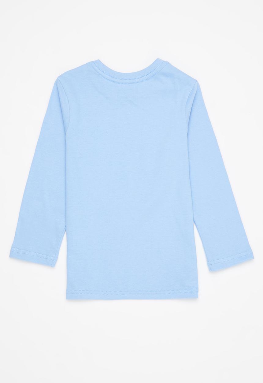 Pop Candy - 2 pack printed tee - blue & pink