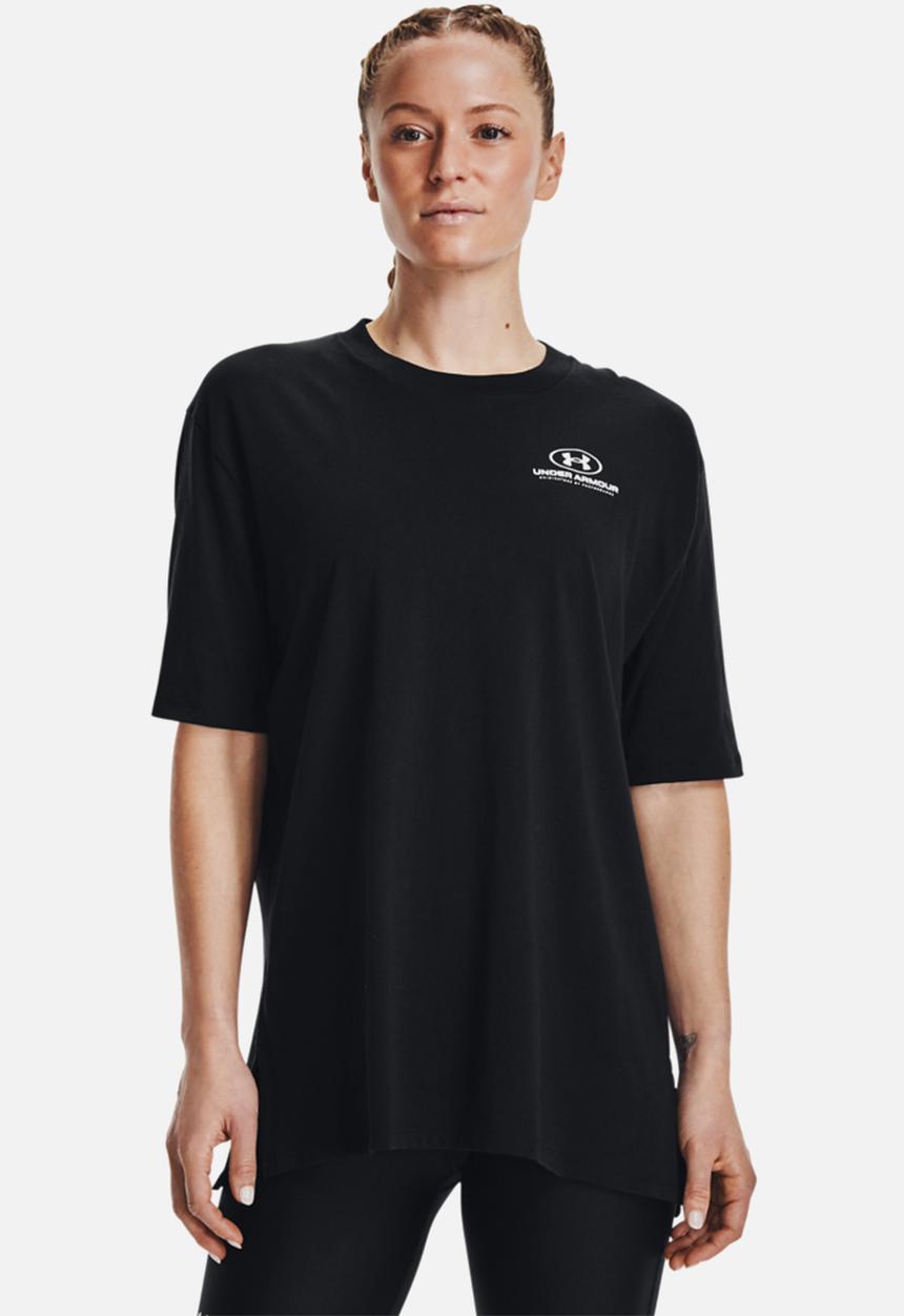 Under Armour - Oversized graphic short sleeve - black & white