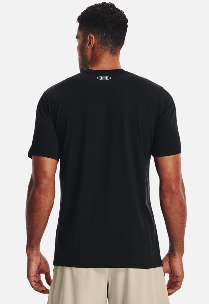 Under Armour - Project Rock Iron Paradise Short Sleeve Tee - Black & white