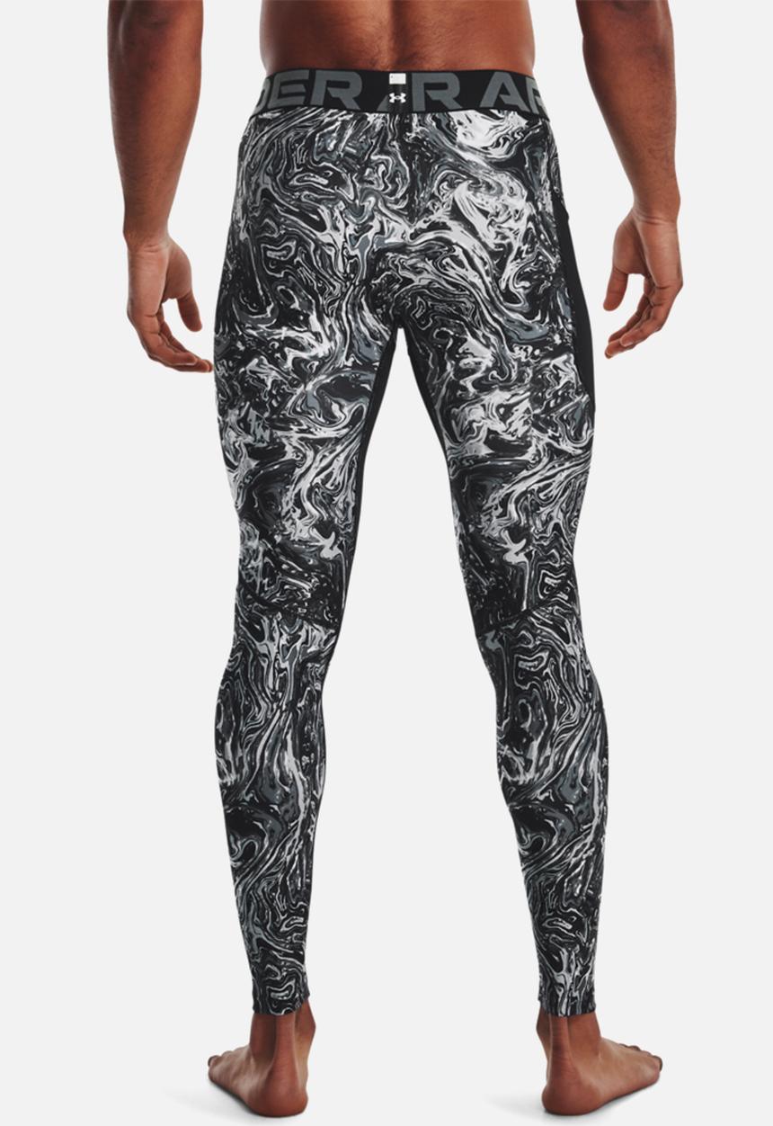 Under Armour - UA HeatGear® Printed Tights- Pitch grey Camo